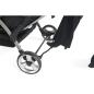Preview: Kinderwagen 4-Sitzer Linea Quard Sport, schwarz/grau