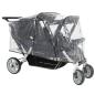 Preview: Regenverdeck für Kinderwagen Cabi, 6-Sitzer