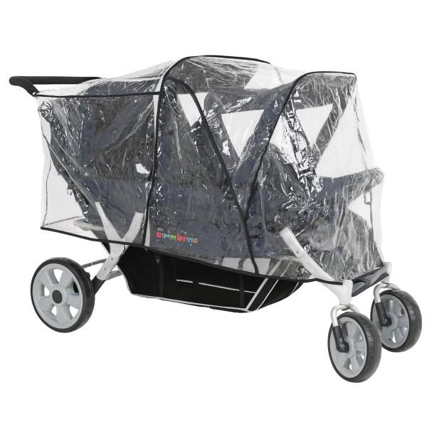 Regenverdeck für Kinderwagen Cabi, 6-Sitzer