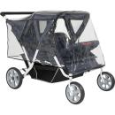 Regenverdeck für Kinderwagen Cabi, 4-Sitzer